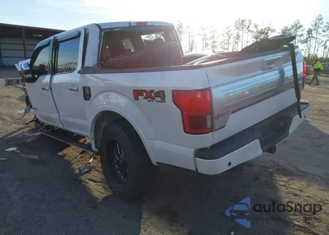 2019 Ford F-150 Platinum z USA, uszkodzony, nr VIN 1FTFW1E18KFD28170